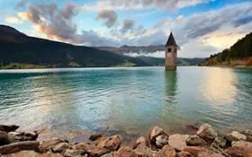 The secrets of the sunken village of Curon in South Tyrol